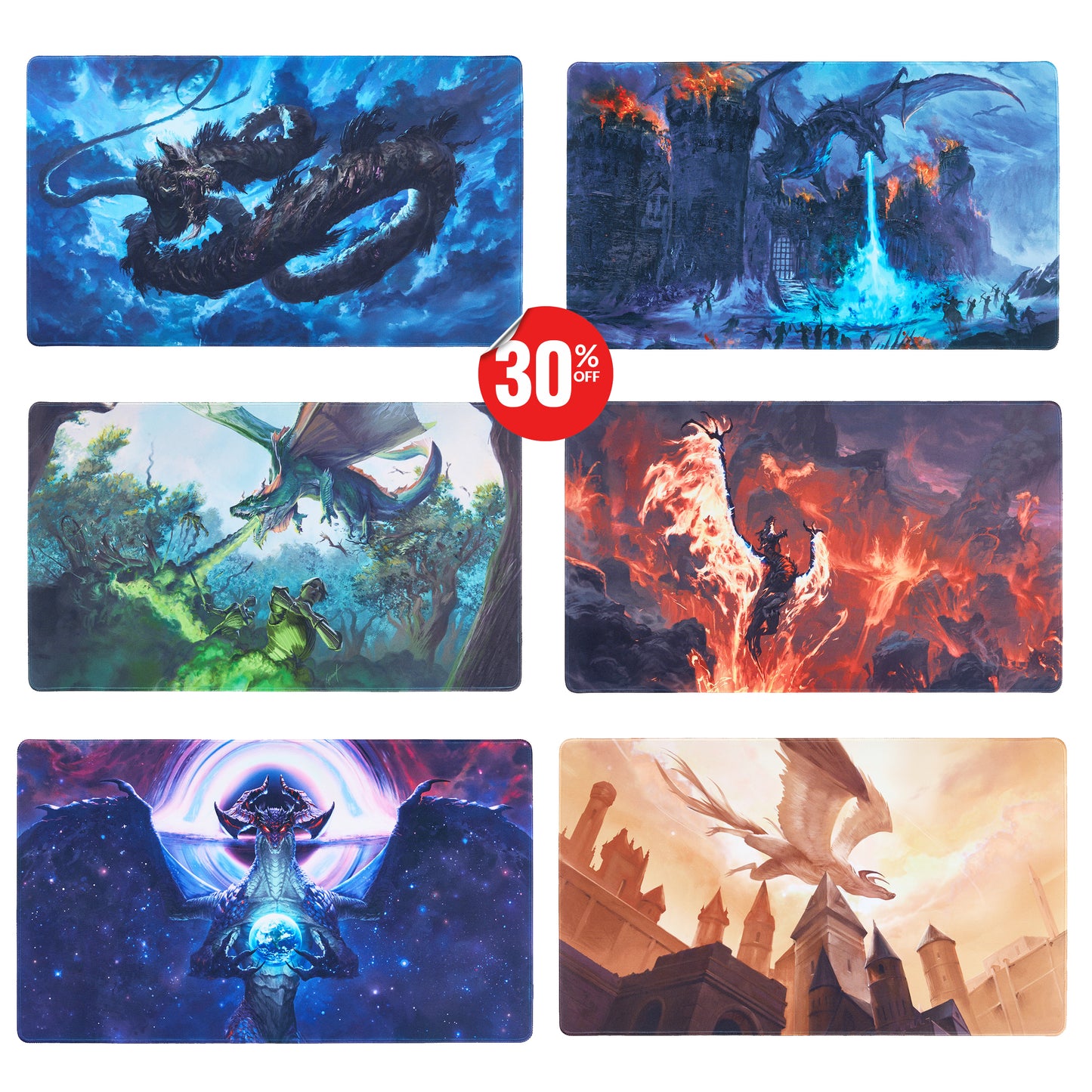 Standard Playmat 24" x 14" (Stitched)