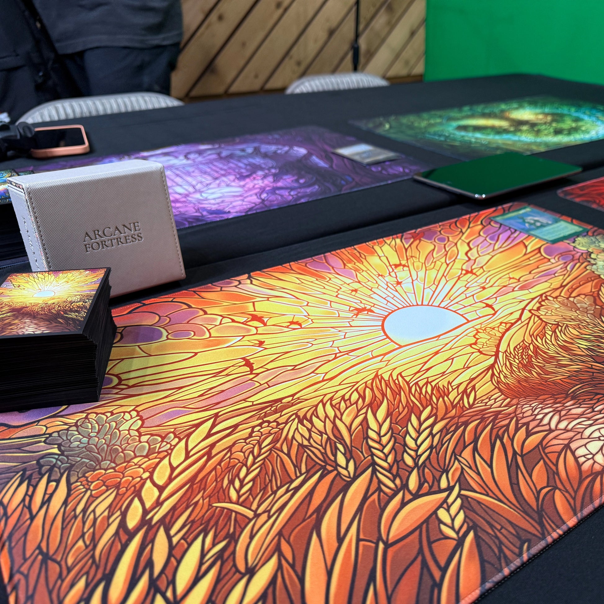 Blue - Winter's War - Deluxe - 100+,Black - Forbidden Ritual - Deluxe - 100+,White - Divine Protection - Deluxe - 100+,Red - Volcanic Rebirth - Deluxe - 100+,Purple - Cosmic Genesis - Deluxe - 100+,Green - Nature's Retribution - Deluxe - 100+,Pink - Blossom Grace - Deluxe - 100+,White - Golden Plains - Deluxe - 100+,Blue - Hidden Island - Deluxe - 100+,Black - Decaying Swamp - Deluxe - 100+,Red - Burning Mountain - Deluxe - 100+,Green - Mythical Forest - Deluxe - 100+