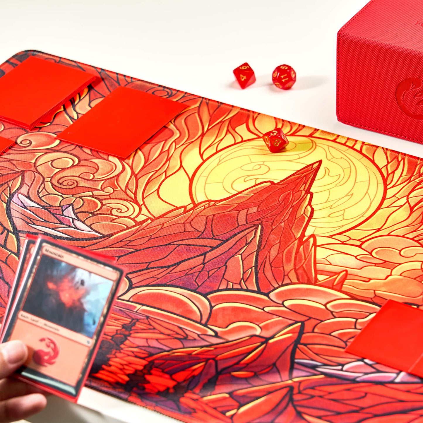 Red - Burning Mountain